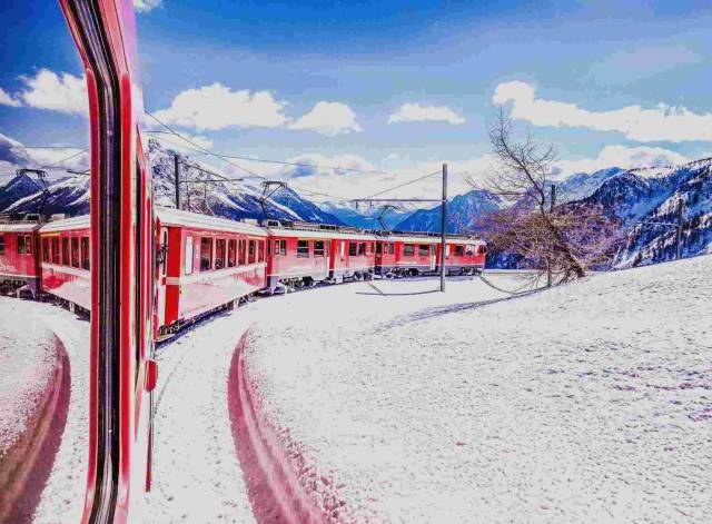 Trenino rosso del bernina